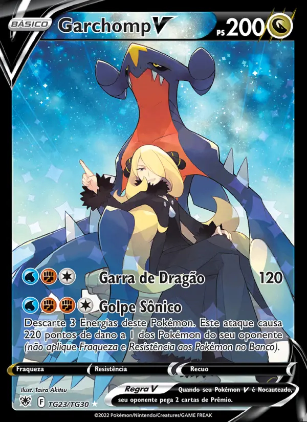 Image of the card Garchomp V