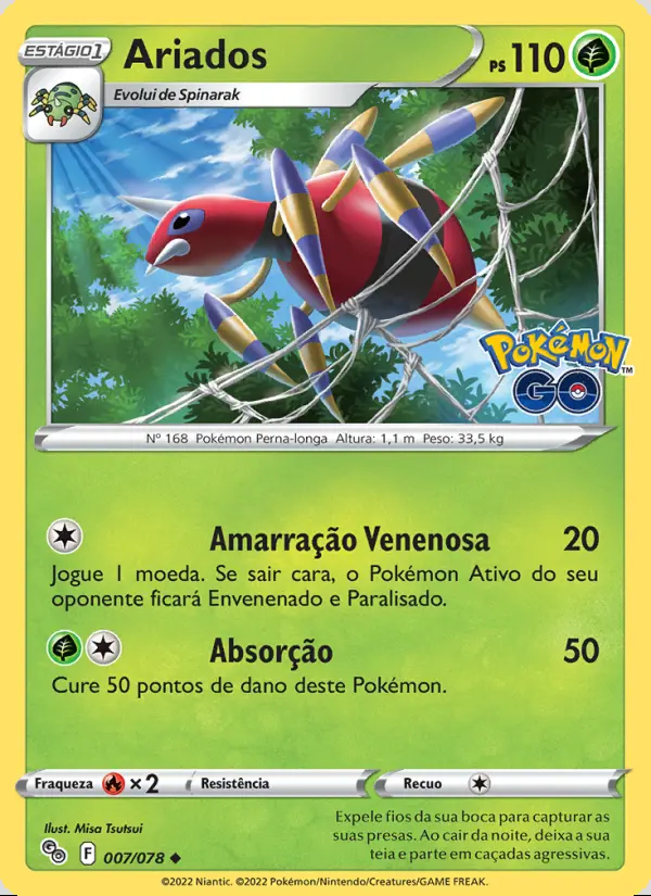 Image of the card Ariados