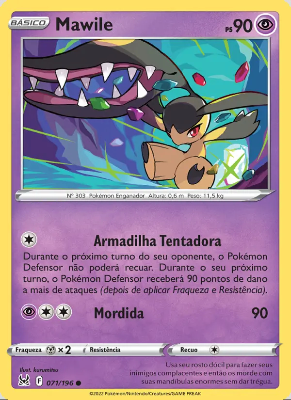 Image of the card Mawile