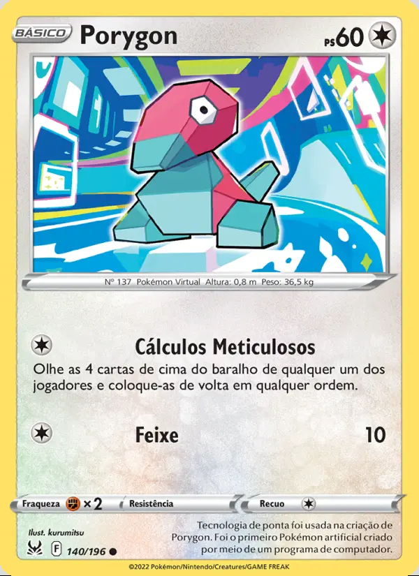 Image of the card Porygon