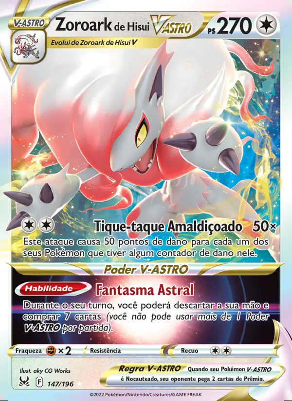 Image of the card Zoroark de Hisui V-ASTRO