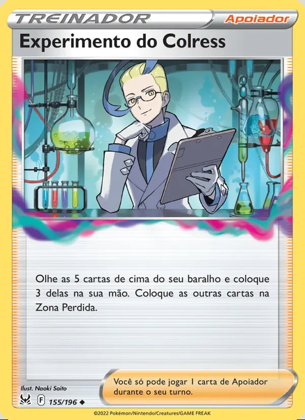 Image of the card Experimento do Colress