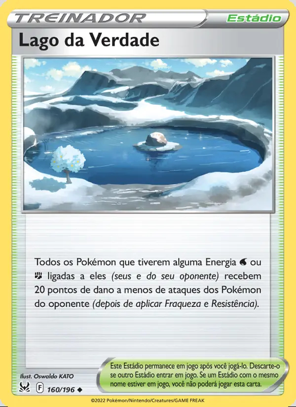 Image of the card Lago da Verdade