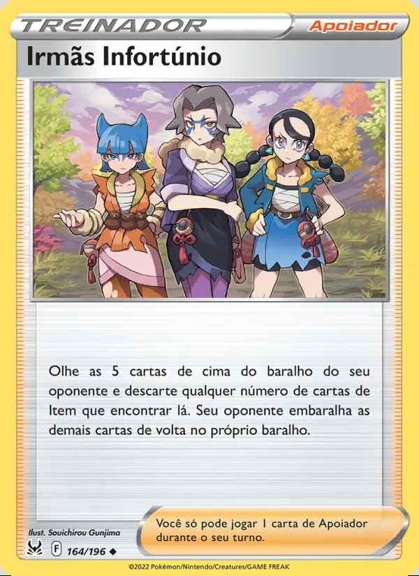 Image of the card Irmãs Infortúnio
