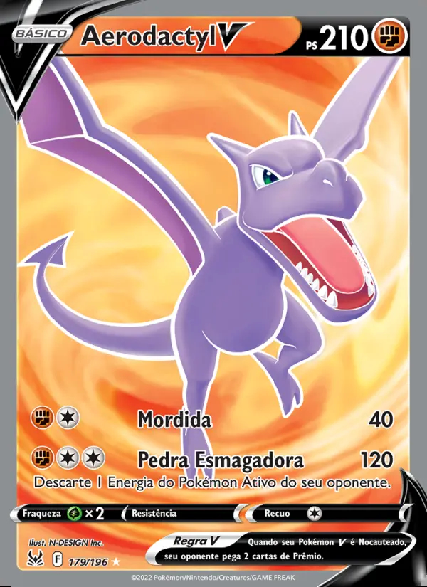 Image of the card Aerodactyl V