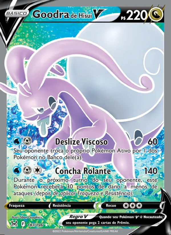 Image of the card Goodra de Hisui V