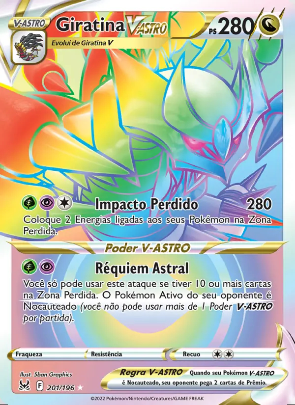 Image of the card Giratina V-ASTRO