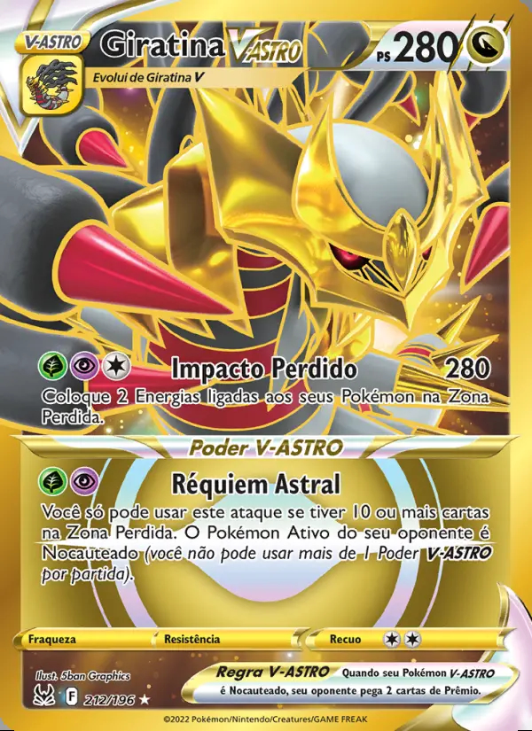Image of the card Giratina V-ASTRO