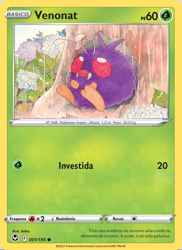 Image of the card Venonat