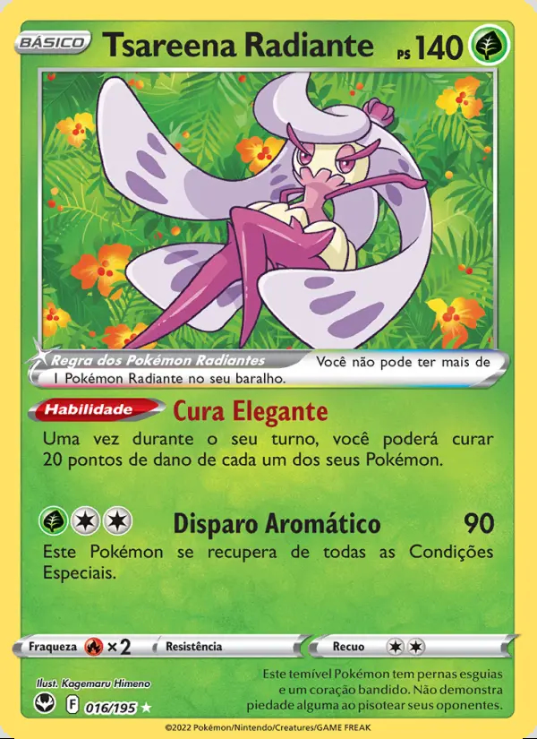 Image of the card Tsareena Radiante