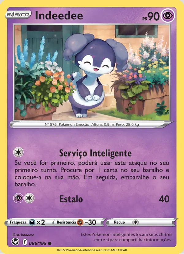 Image of the card Indeedee