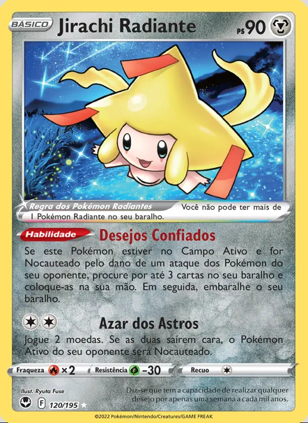 Image of the card Jirachi Radiante