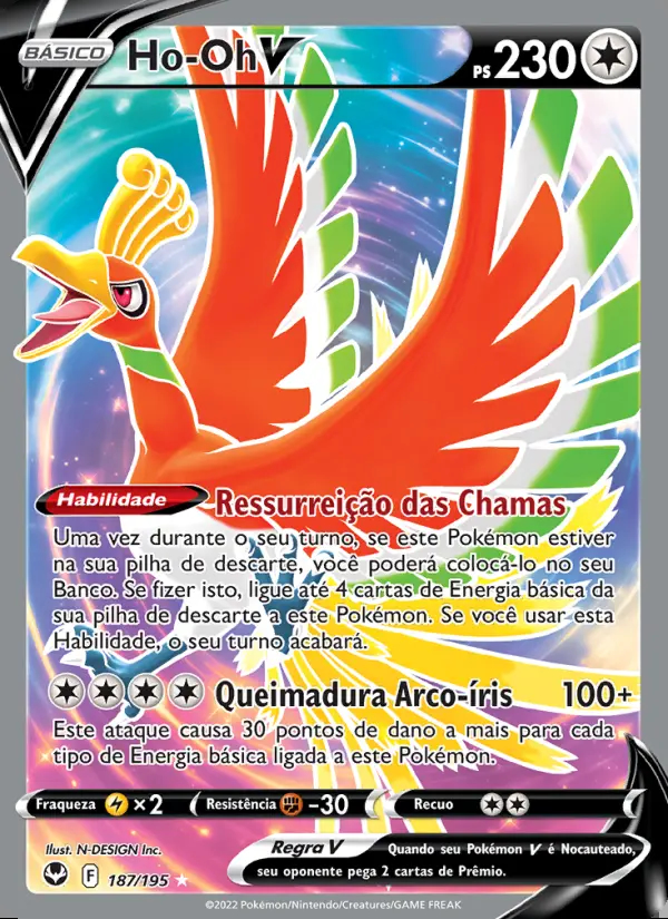 Image of the card Ho-Oh V