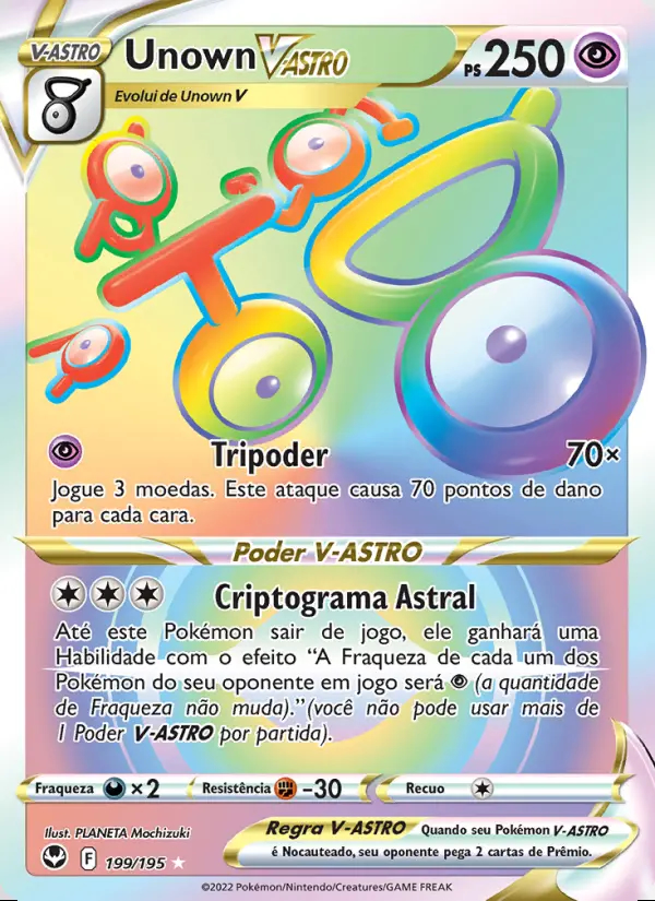 Image of the card Unown V-ASTRO