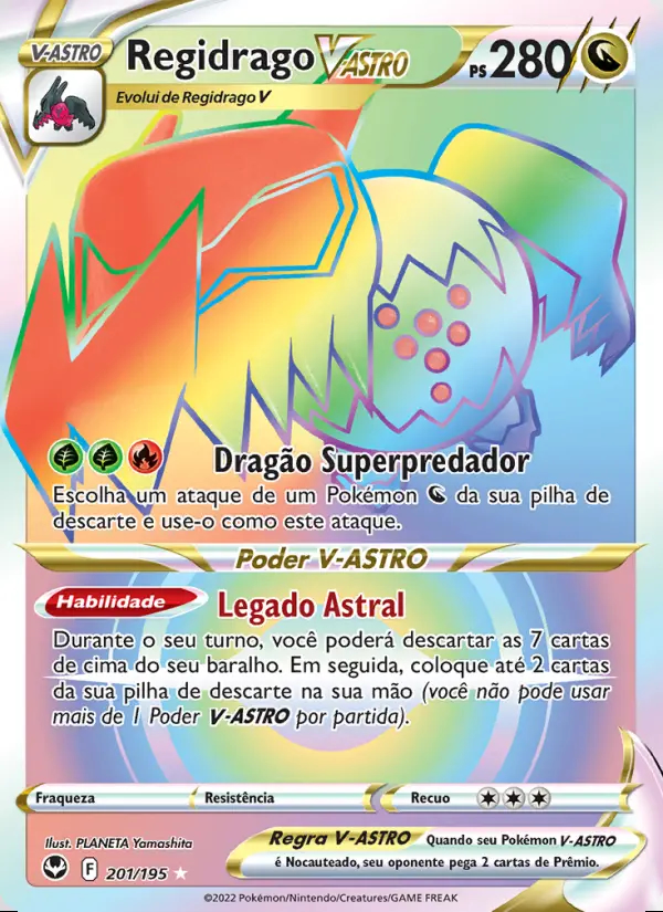 Image of the card Regidrago V-ASTRO