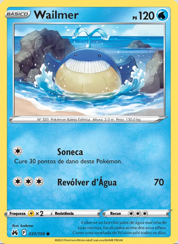 Image of the card Wailmer
