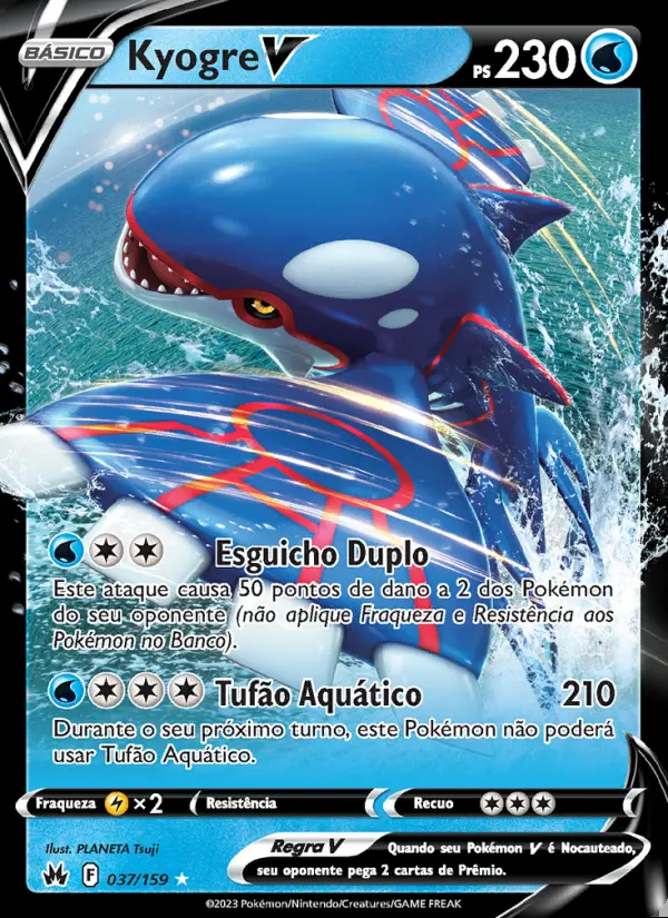 Image of the card Kyogre V