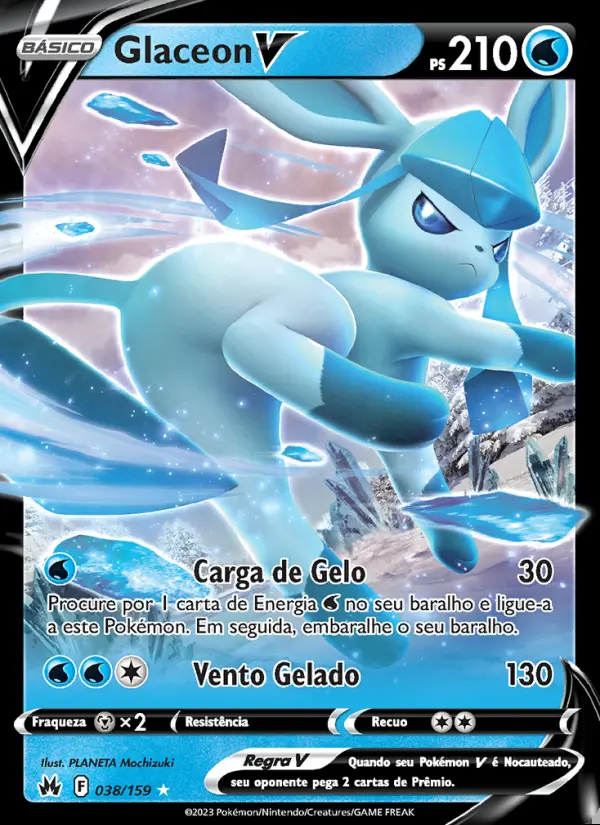 Image of the card Glaceon V