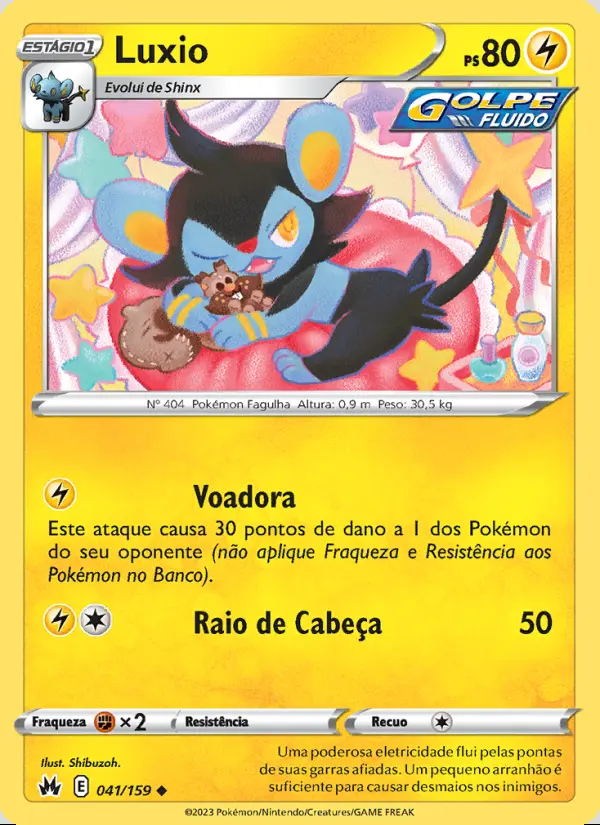 Image of the card Luxio