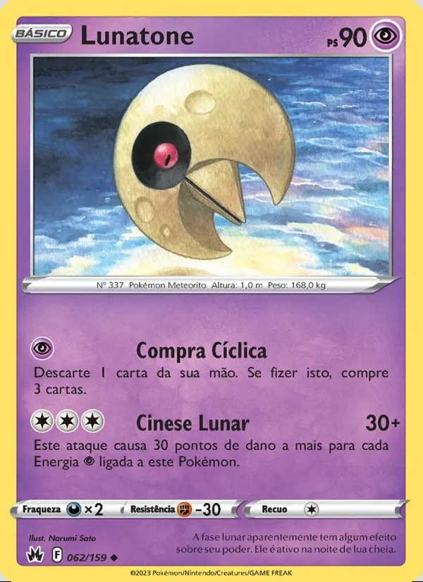 Image of the card Lunatone