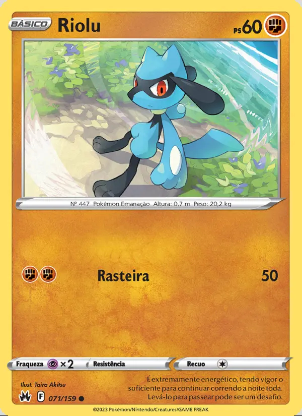 Image of the card Riolu