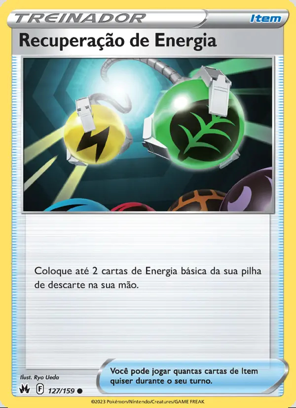 Image of the card Recuperação de Energia