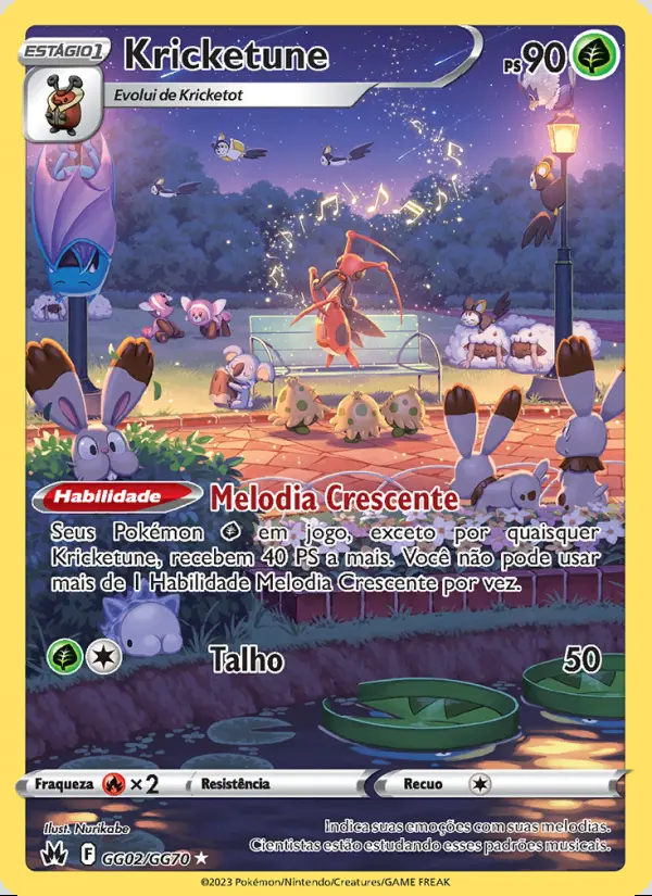 Image of the card Kricketune