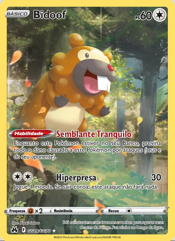 Image of the card Bidoof