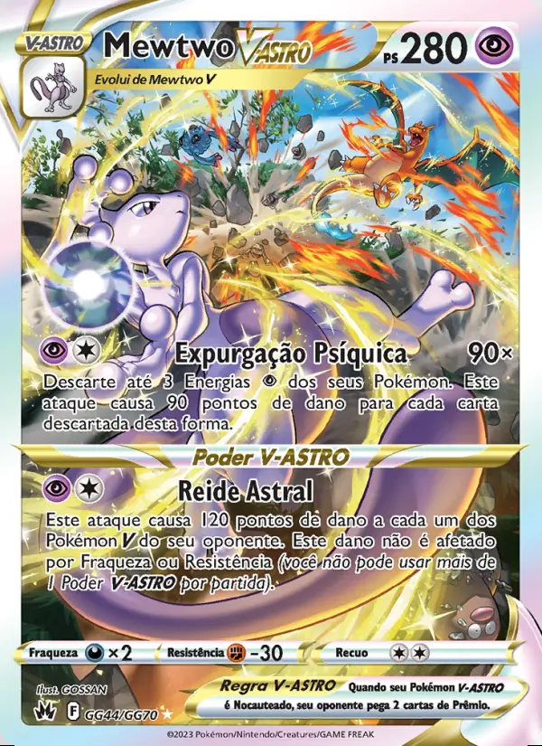 Image of the card Mewtwo V-ASTRO
