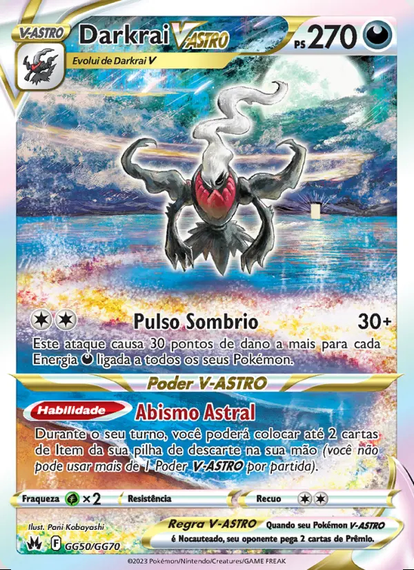 Image of the card Darkrai V-ASTRO