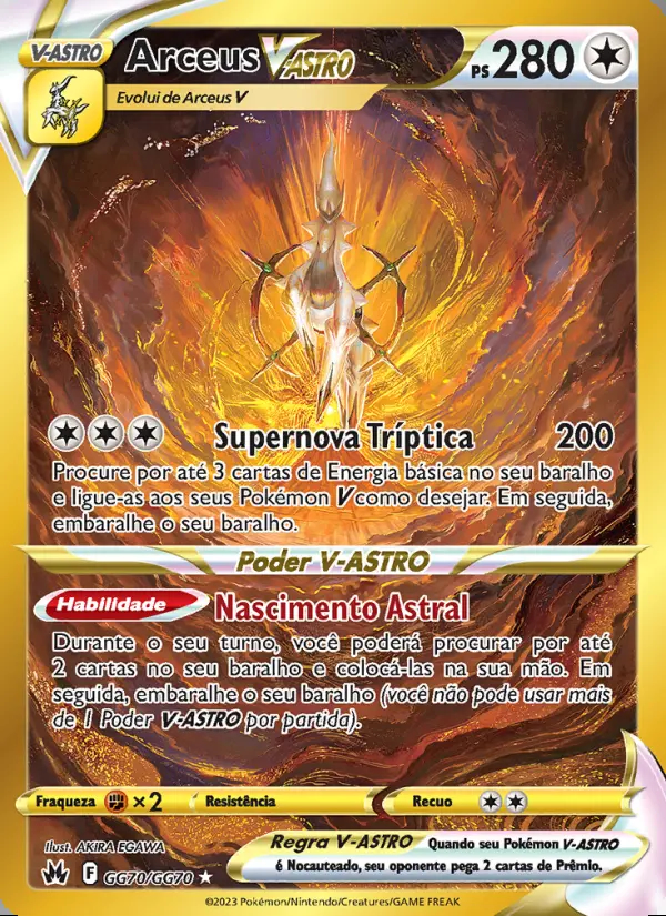 Image of the card Arceus V-ASTRO