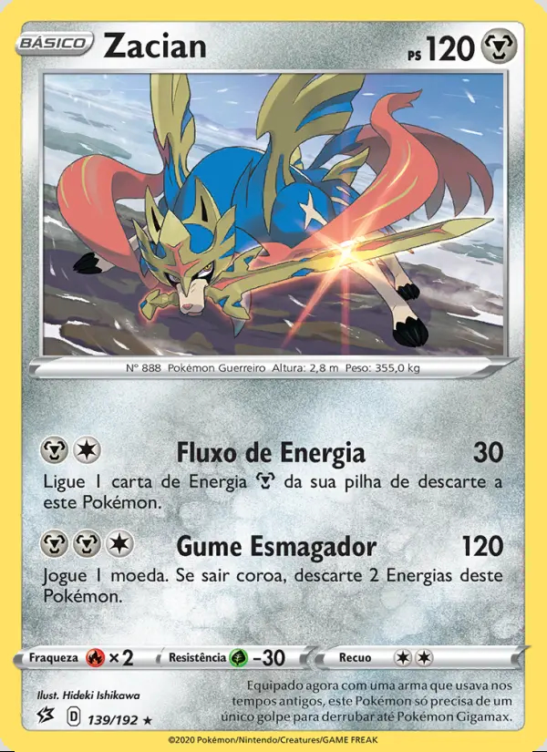 Image of the card Zacian