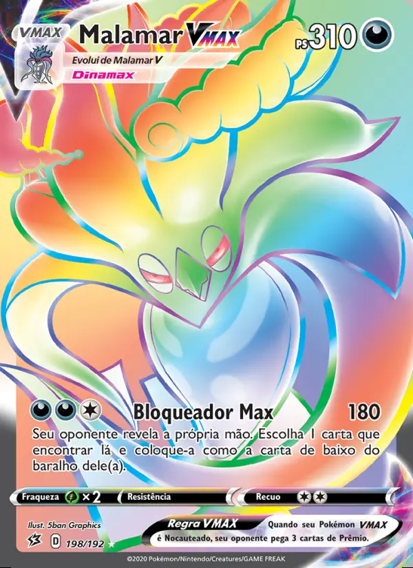 Image of the card Malamar VMAX