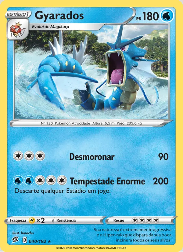 Image of the card Gyarados