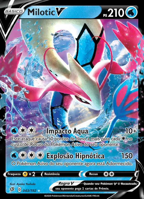 Image of the card Milotic V