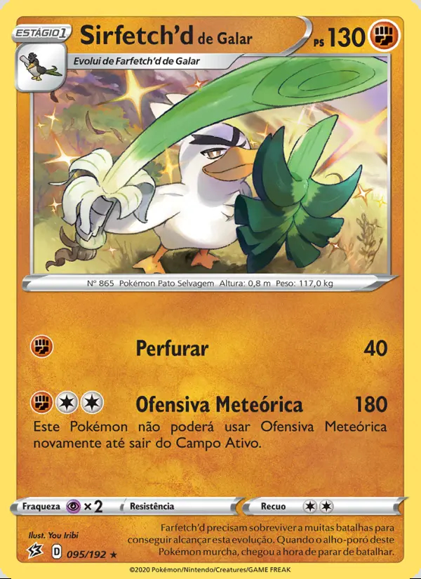 Image of the card Sirfetch'd de Galar