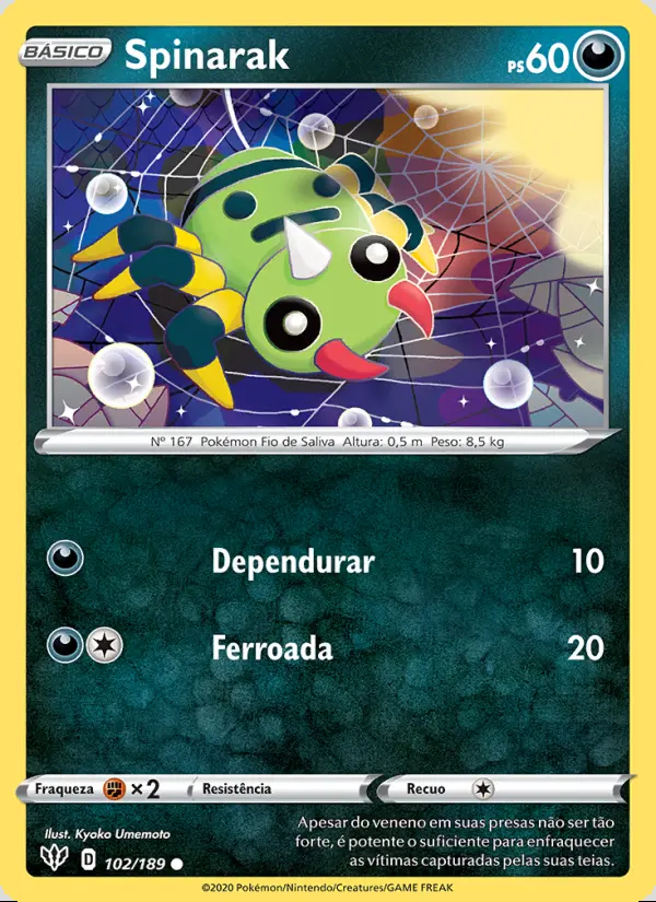 Image of the card Spinarak