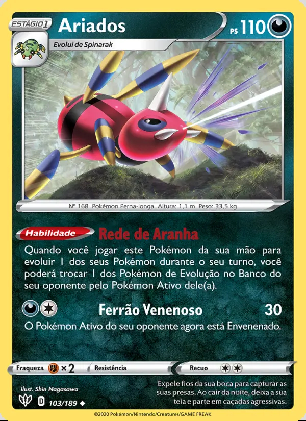Image of the card Ariados