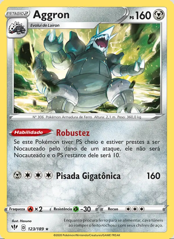 Image of the card Aggron