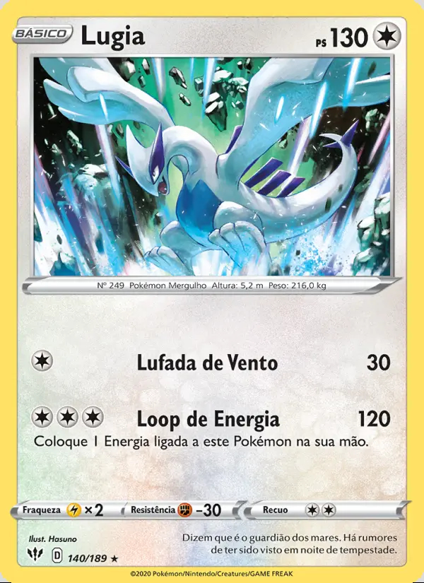 Image of the card Lugia