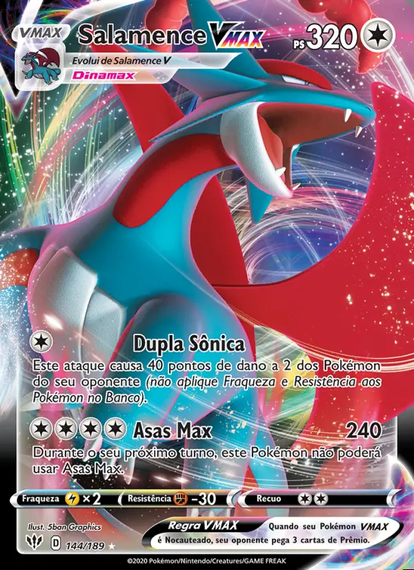 Image of the card Salamence VMAX