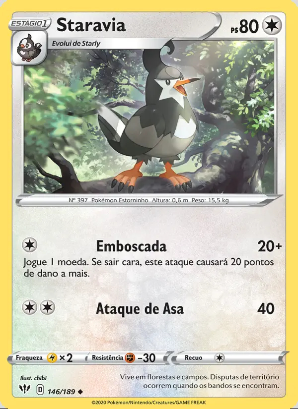 Image of the card Staravia