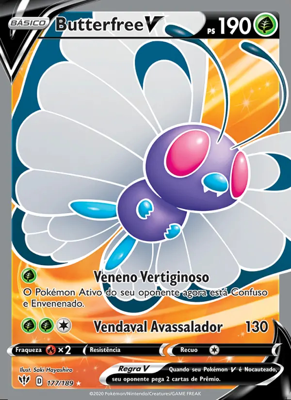 Image of the card Butterfree V