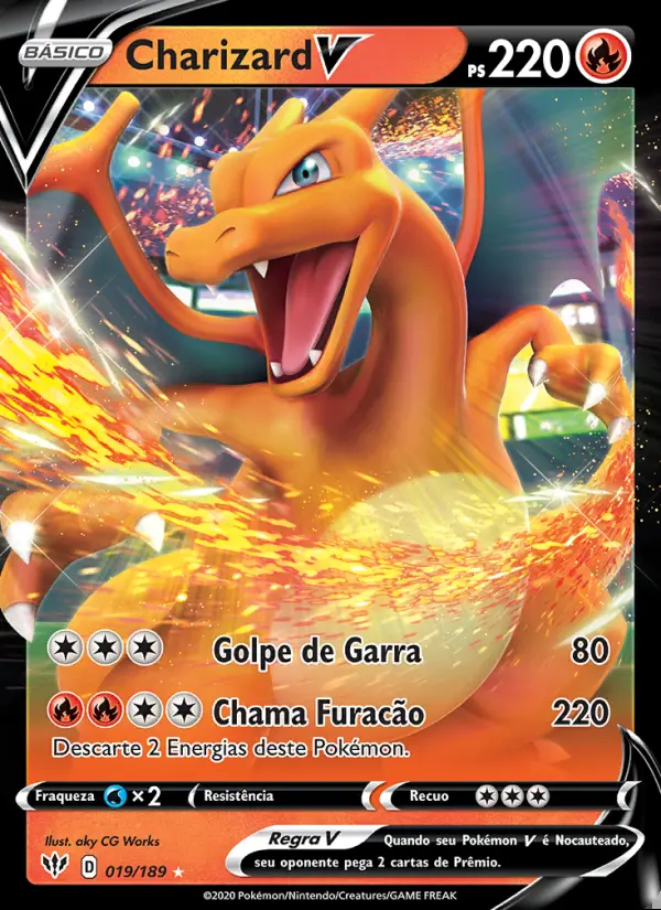 Image of the card Charizard V