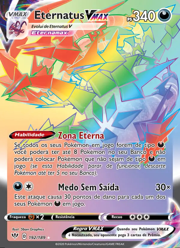Image of the card Eternatus VMAX