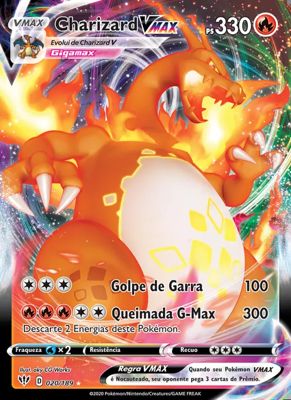 Image of the card Charizard VMAX