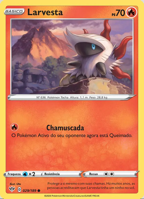 Image of the card Larvesta