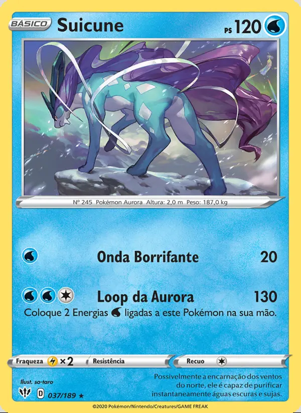 Image of the card Suicune