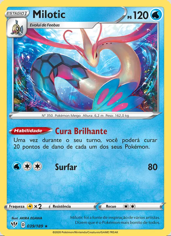 Image of the card Milotic