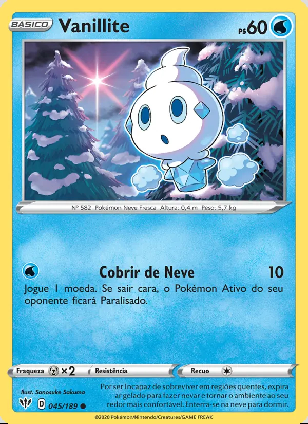 Image of the card Vanillite